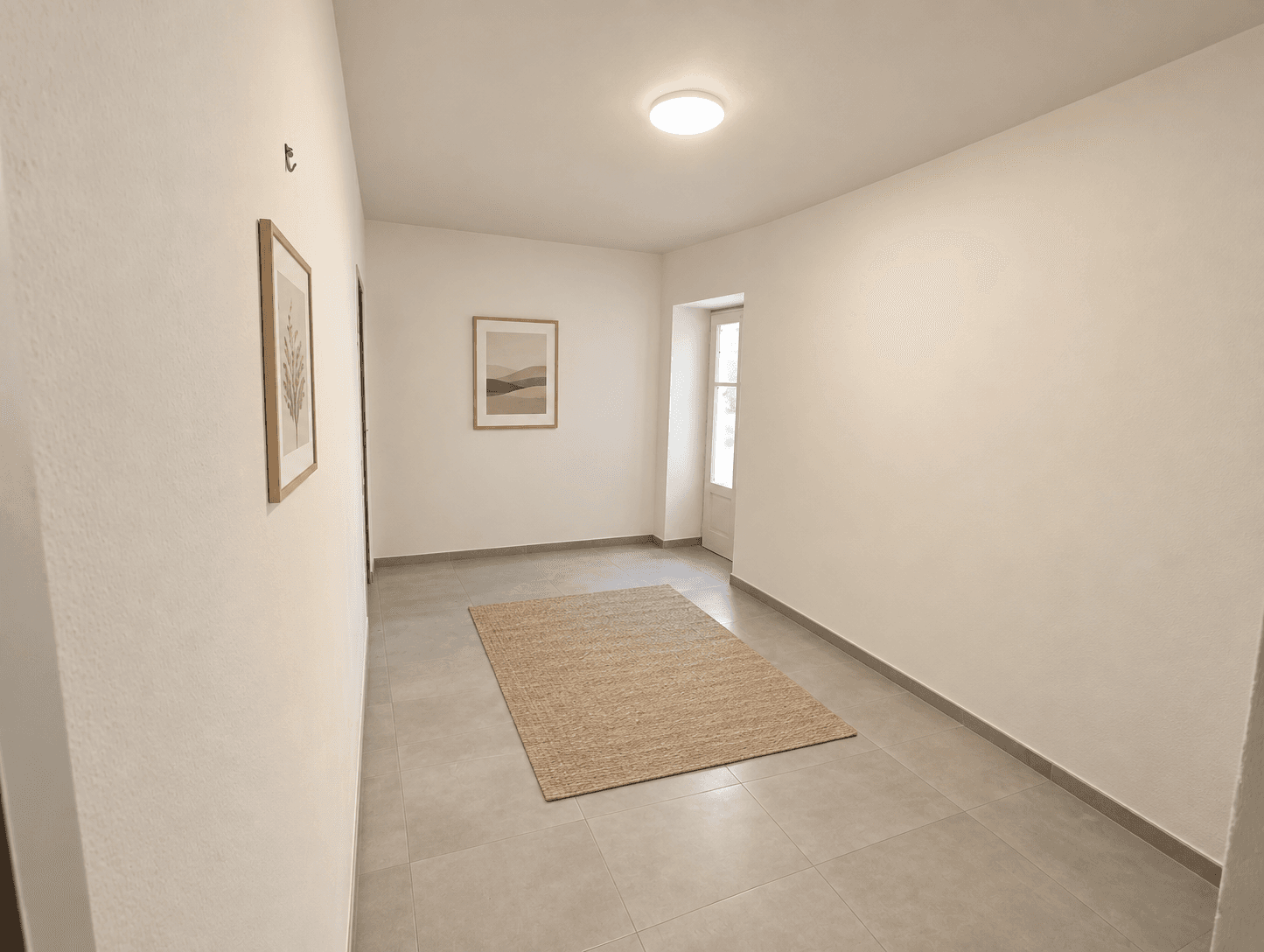 Salottino al piano terra · ipotesi dopo rifiniture · Appartamento n. 9 · ipotesi dopo interventi